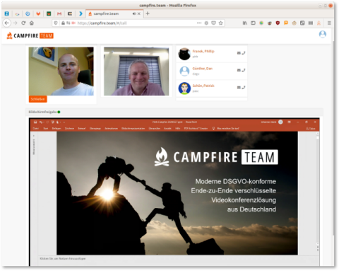 Screenshot Videocall